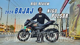 All New Bajaj Pulsar N160 Full Detail And Ride Review | 5 New Updates Better than Xtreme? by KSC Vlogs 1,712 views 3 weeks ago 12 minutes, 37 seconds