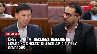 Chee Hong Tat declines timeline on lowering singles’ BTO age amid supply concerns