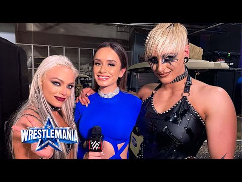 Liv Morgan Rhea Ripley Esto Recién Empieza WrestleMania 38 Exclusive Abr 3 2022