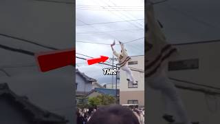 This Guy Almost DIED at Japan’s Most Dangerous Festival 🇯🇵😳 #shorts