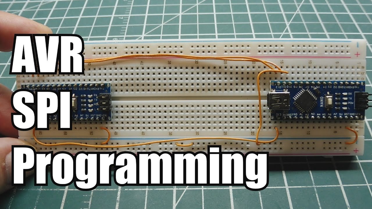 SPI Programming For AVR Microcontrollers - YouTube