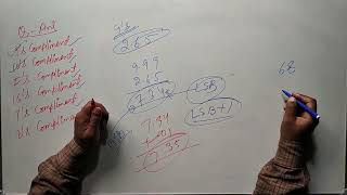 7 's , 8's, 9's ,10's , F's , 16's Compliment Concepts and Questions