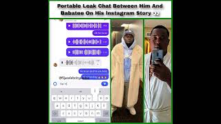 Celebrity Leaked Chat Between Portable and Babatee Exposes Shocking Secrets About Ijoba Lande’s Wife! Wealth