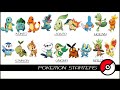 All Pokemon Starters (最初のポケモン)