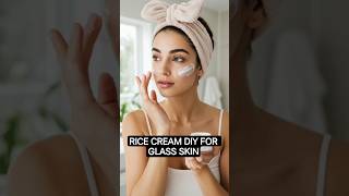Korean Beauty Secret: Make Rice Cream for Bright & Flawless Skin #shorts #koreanskincare #skincare