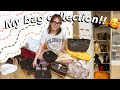 FIXING MY BAG CLOSET + MY BAG COLLECTION! | ASHLEY SANDRINE