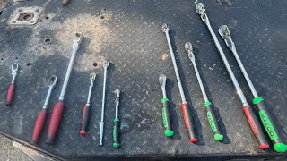 Icon vs Matco ratchet comparisons