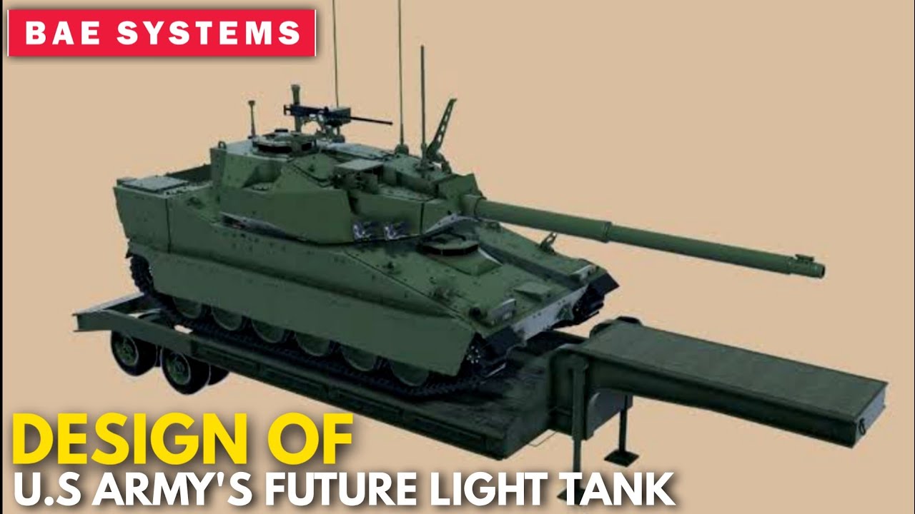BAE Systems reveales its design of U.S. Army’s future light tank - YouTube