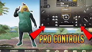 PUBG MOBILE BEST CONTROLS AND SETTINGS | HOW TO CUSTOMIZE YOUR HUD!