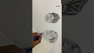Part-1 Step by Step Detailed sketch Video Subscribe for more tutorials #art #viralvideo #video