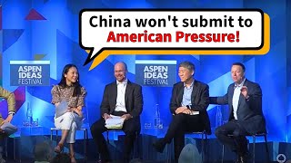 Heated Debate Between Keyu Jin And Western Advisor  Western Propoganda Exposed