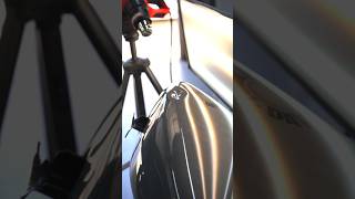 Crazy Tank Dent Motorcycle Tank Repaired With Pdr