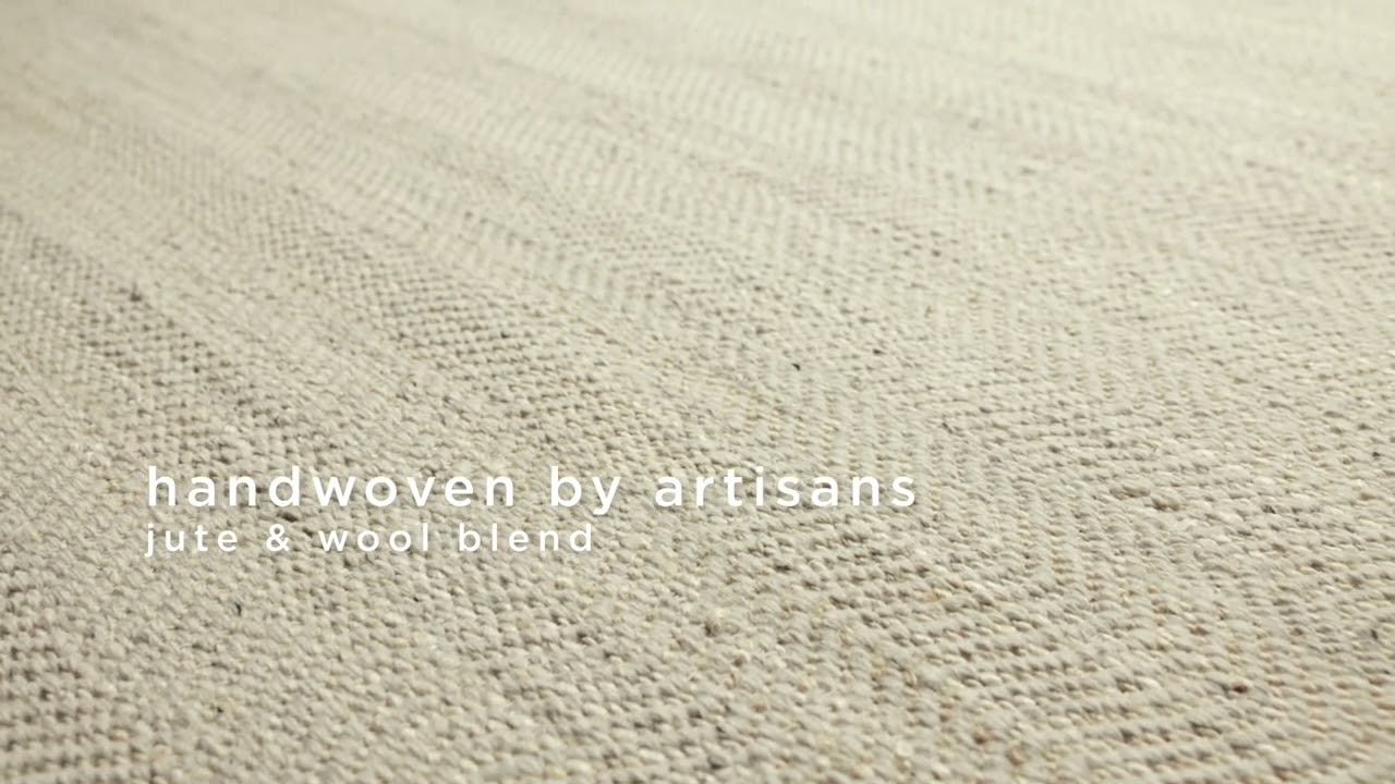 Kate Lester + Jaipur Living Harman Natural - Esdras Beige, Ivory (HNL-04)