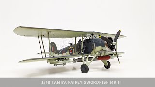 1/48 Tamiya Fairey Swordfish Mk II - The Tamiya kit that needed a lot of help