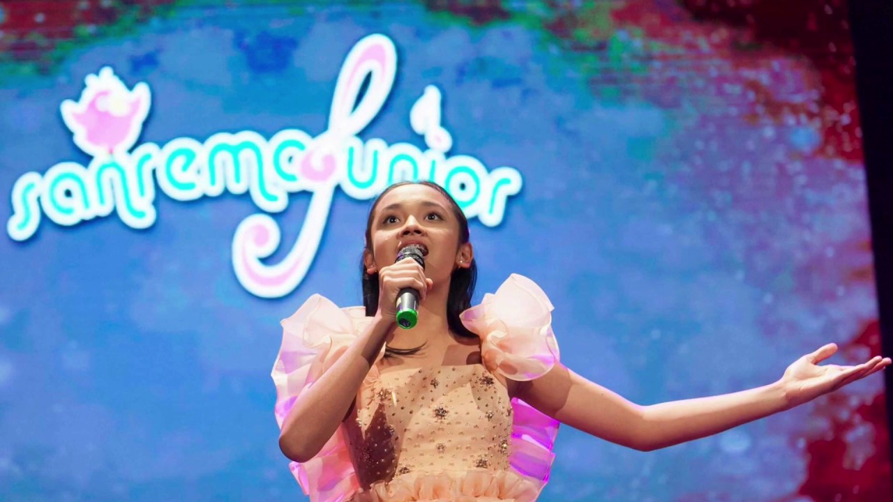 Lyodra Winning Sanremo Junior 2017 in Italy #DiAtasRatarata #DearDream