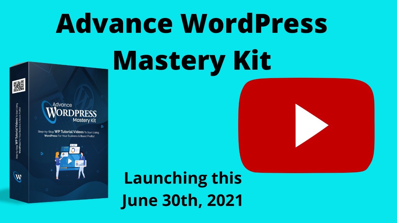 [UNRESTRICTED PLR] 'Advance WordPress Mastery Kit'