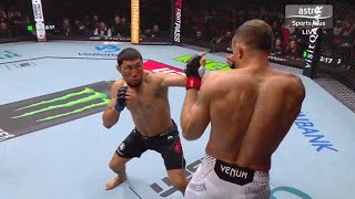 Myktybek Orolbai knockout vs. Jack Hermansson Full Fight | UFC Qatar