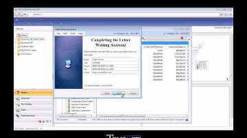 Microsoft Dynamics GP Homepage Tour