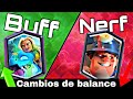 NERF al MINERO!! NUEVOS cambios de balance en CLASH ROYALE