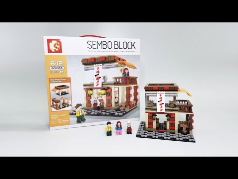 Review of Sembo KFC - Lego Sembo Block SD6600, is a video that discusses about block toys which are . 