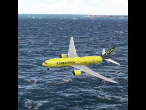 this plane lost its way to land EPS 425