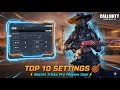 Optimize Your Game: COD Mobile Top 10 Settings for Pro Players