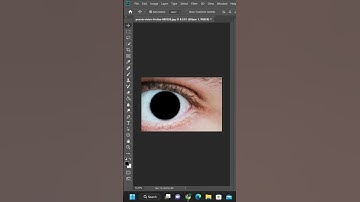 How to Change Eye Color in Photoshop #ytshorts #trendingshorts