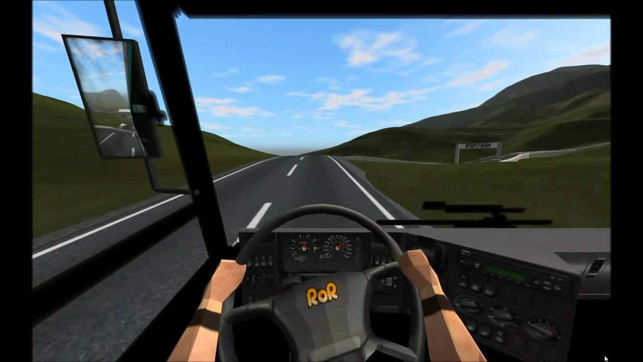 RoR Rigs Of Rods Mod - Renault Agora Amphibious Floating Bus Concept (720p HD)