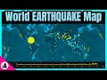 Every Earthquake | Timelapse: 1900 - 2021 | Animated Maps 🌊📊