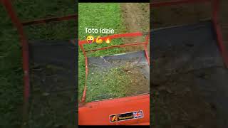 Oj idzie idzie 😜😁🤣 #husqvarna #traktor #kosiarka #traktorek #dc #viral #koszenie #koszenietrawy #385