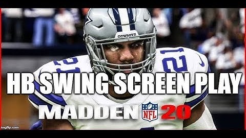 Madden 20 Glitches Cheats and Tip -  HB Swing Screen Play