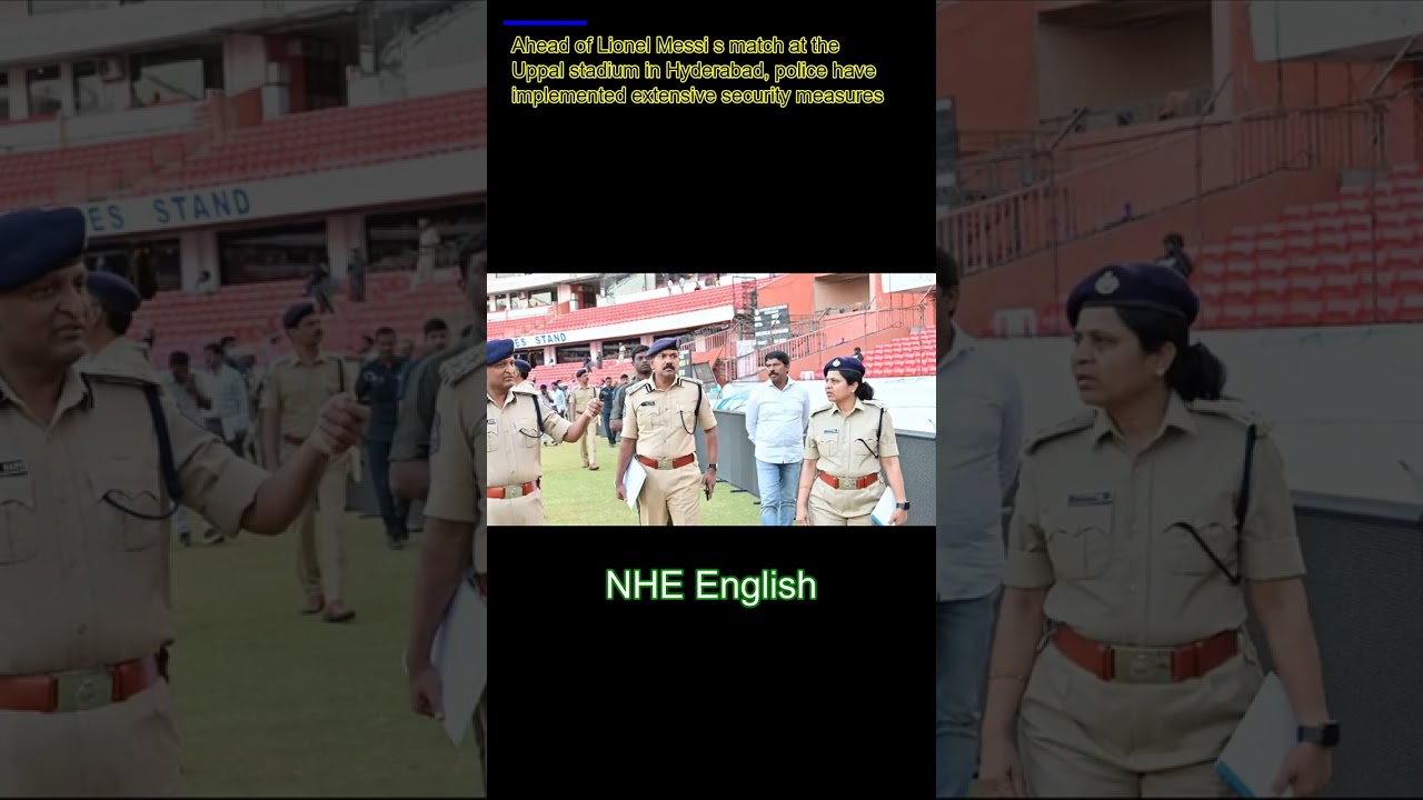 Police Tighten Security Ahead of Messi GOAT Tour in Hyderabad