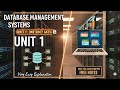 DBMS Unit 1 One Shot |aktu|Btech |3rd year|ER Model |keys