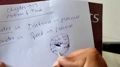 Class : 7th(Science), Chapter - 13(Motion & Time), Part - 4.
