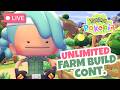 Building an Unlimited Resources Farm Cont.🥬 Pokemon Pokopia