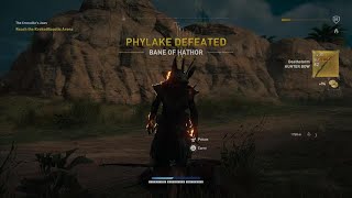 Assassin’s Creed Origins New Game+ | Hunting Down Bane of Hathor | Phylake Boss Fight