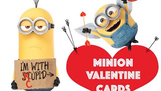 Minion Valentine card ideas #2