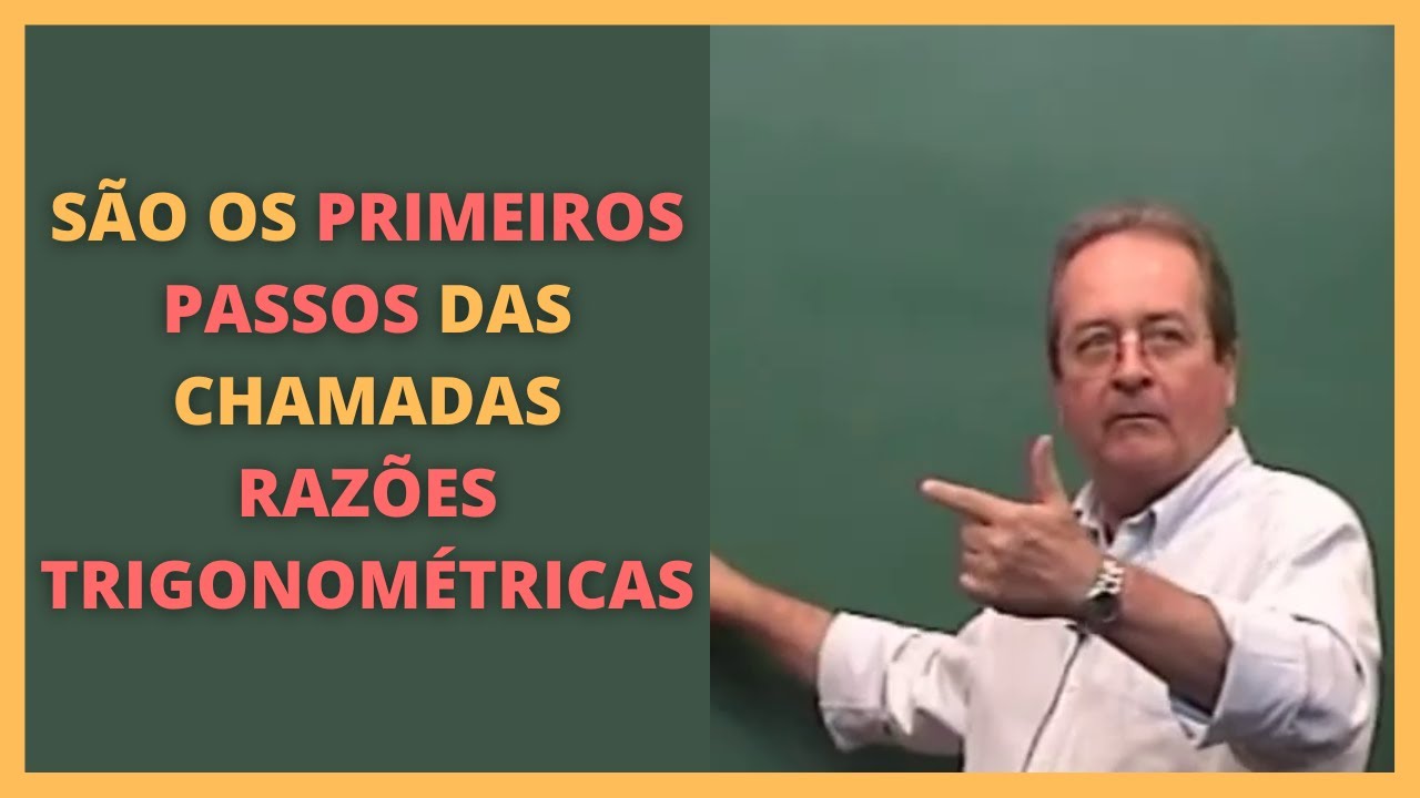 APRENDA RAZÕES TRIGONOMÉTRICAS FACILMENTE | Eduardo Wagner