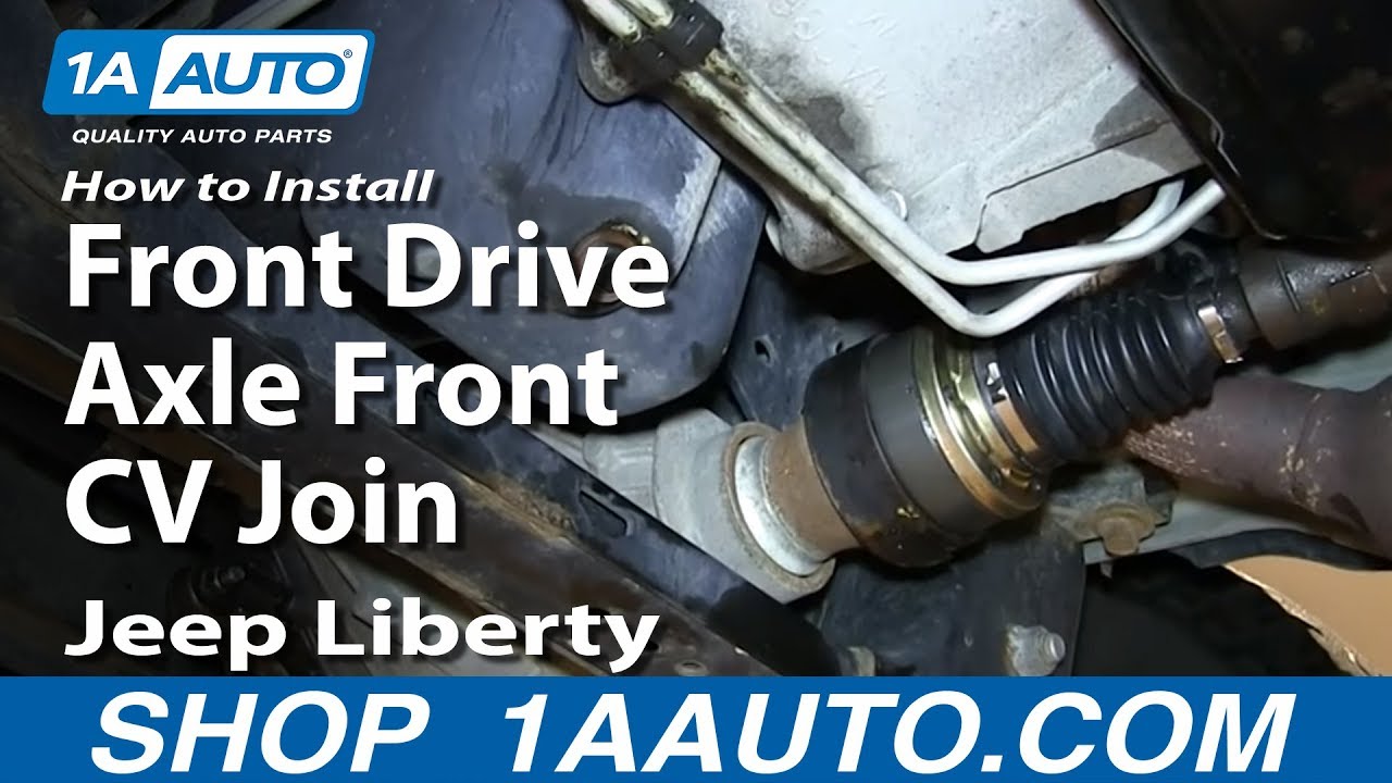 Jeep Grand Cherokee Liberty Front Drive Shaft 2 Piece CV Joint Rebuild Kit  TRQ CRA80100