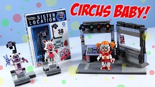 FNaF SISTER LOCATION McFarlane Circus Control and Fun Time Freddy & Foxy