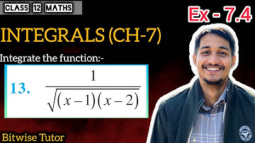 Ex 7.4 class 12 maths q13 | Ex 7.4 q13 class 12 | Question 13 exercise 7.4 Class 12