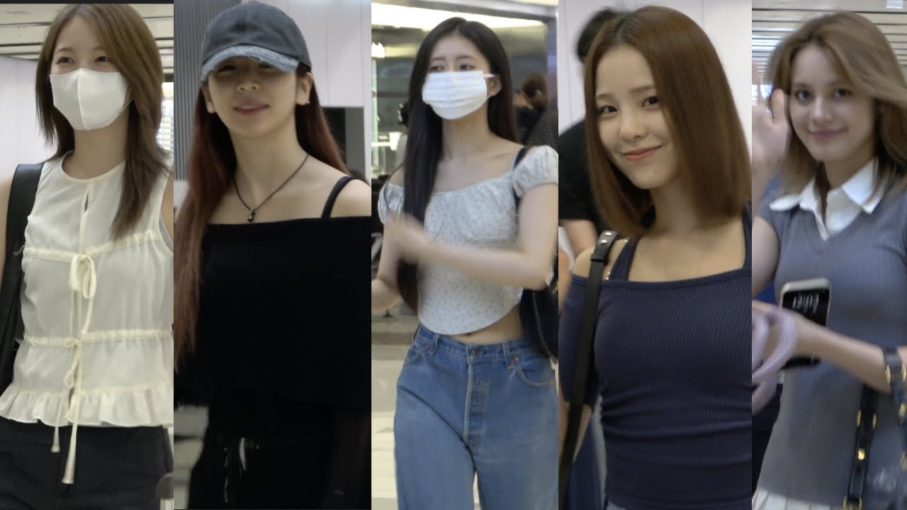 250719 #NiziU #ニジュー #니쥬 김포국제공항 입국 FANCAM