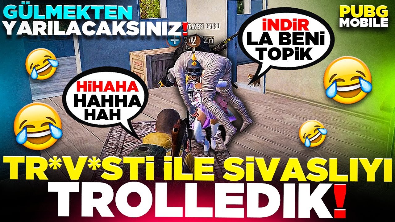 TR*VESTİ İLE SİVAS'LIYI EFSANE TROLLEDİK 🤣 GÜLMEKTEN ZIÇACAKSINIZ 🤣 | PUBG MOBILE