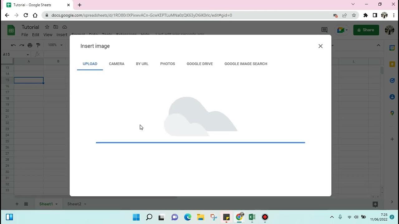 How to Add Image to Spreadsheet in Google Sheets - YouTube