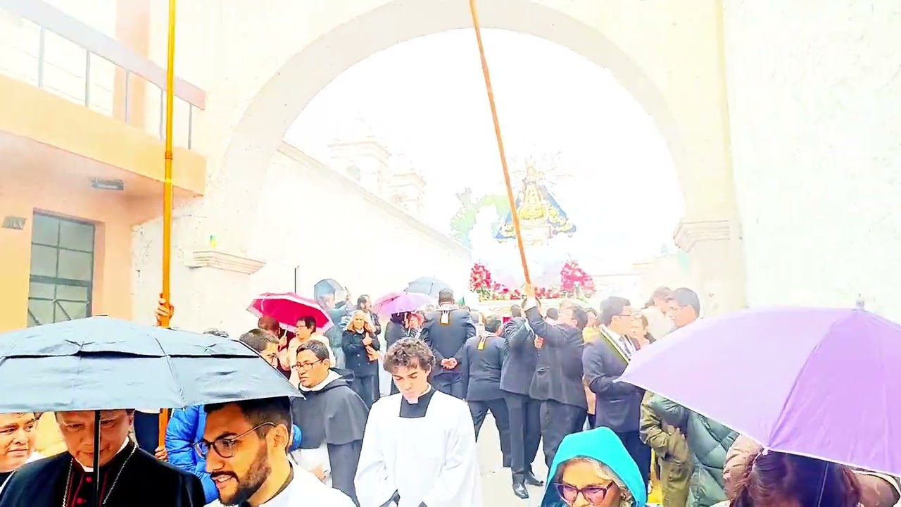 Procesión de la Virgen de la Candelaria. Distrito de Cayma. Arequipa. 08 de febrero de 2026. (1).