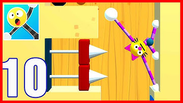 Stretch Guy - Gameplay Walkthrough Part 10 - All Levels 221-240 (Android,iOS)