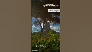 سورة الاخلاص /صحراء الجزائر/قران كريم/ #لايك #اكسبلور #المصحف #duet #travel #دويتو #راحة_نفسية