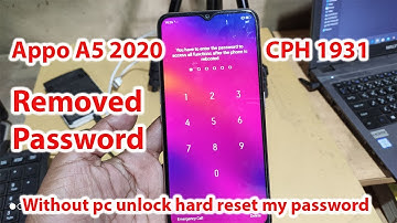 Appo A5 2020 hard reset