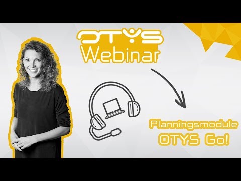 OTYS Go! webinar - Planningsmodule
