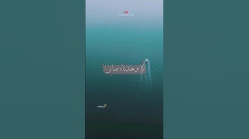 إنا وجدناه صابرا نعم العبد إنه أواب  | الآية 44 من سورة ص / القارئ طارق محمد